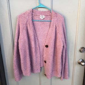 Hippie Rose Pink Cardigan